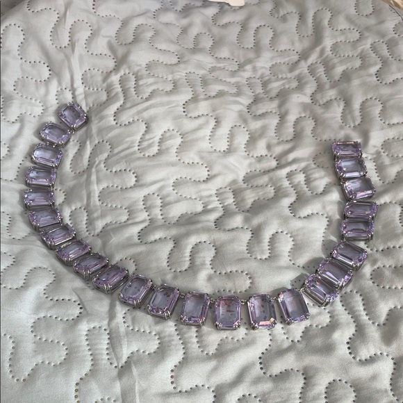 Swarovski Elegant Lavender Millenia Gemstone Necklace